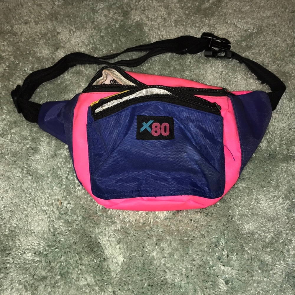 80s theme fanny pack